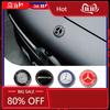 C200 E200 New For Mercedes Benz 57MM Car ABS Front Emblem Cover 3D Sticker For Mercedes Benz AMG A B C D M S R G Class GLK GLA C