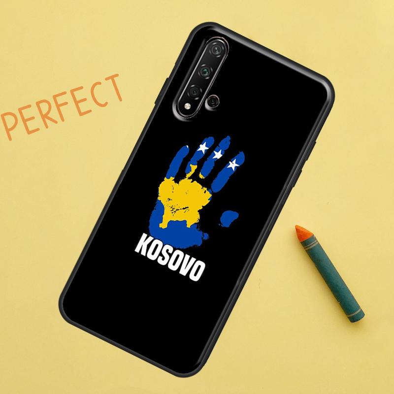 Чехол для Huawei Nova 12s 11i 7i 8i 12i Y73 Y70 Y90 Y60 Y72 Y61 Y91 9 10 SE P40 Lite P30 Pro с флагом паспорта Косово