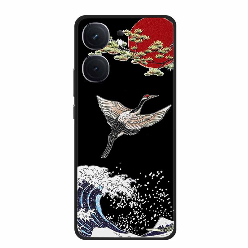 3D Emboss Case For Vivo iQOO Neo9s Pro Plus Phone Case Silicone Soft Coque For Vivo iQOO Neo9s Pro+ Back Cover Case 9 s Pro Plus