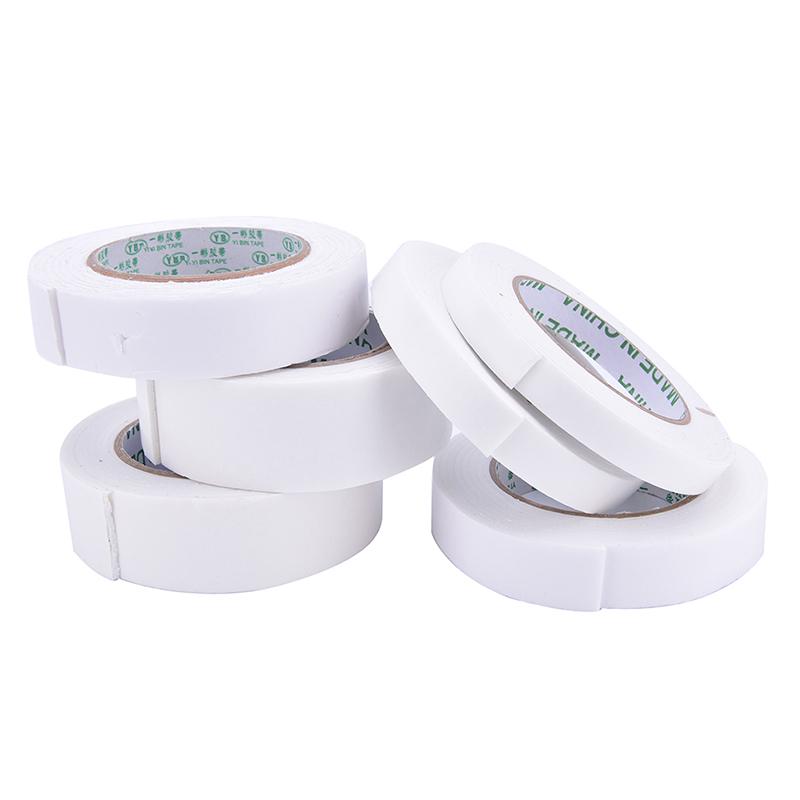 White Strong Double-Sided Tape Foam Double-Sided Adhesive