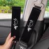 2PCS Automotive Butterfly Love Shoulder Protection Seat Belt Protective Cover Automotive Interior Accessories