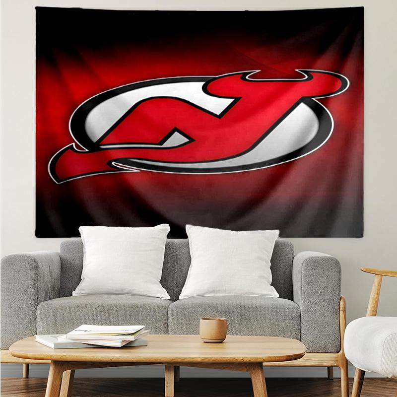 1PC New Devils Logo Tapestry Accessories Playroom Tapestry, for Bedroom,Livingroom, dormitory Room Wall Decor Fan Birthday Gifts