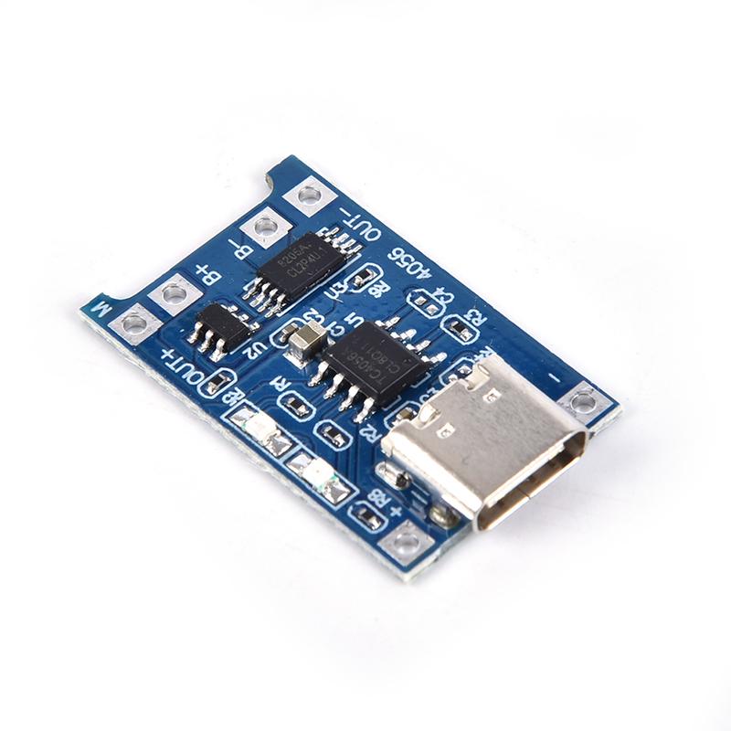 5шт Type-C Usb 5V 1A 18650 Tp4056 Модуль зарядного устройства для литиевой батареи Зарядная плата