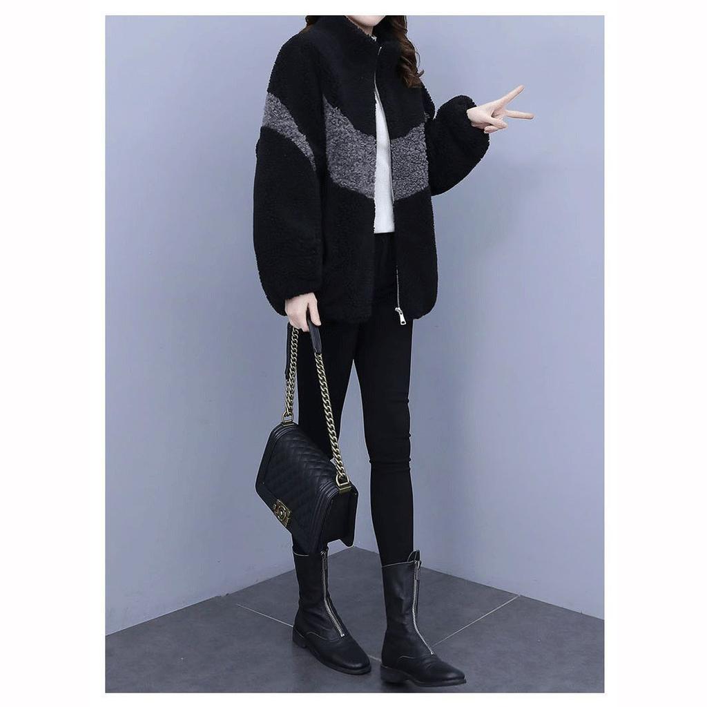 Lamb Fleece Coat Women's Autumn Winter Coat