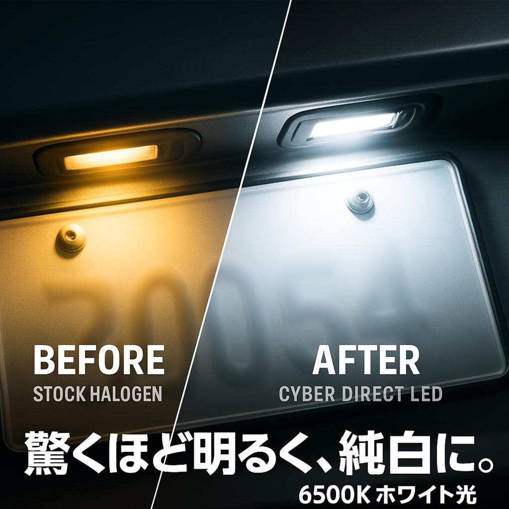CYBER STORK T10 Светодиодная лампа 6500K Чистый белый SMD Номерной знак Салон 12В Яркость