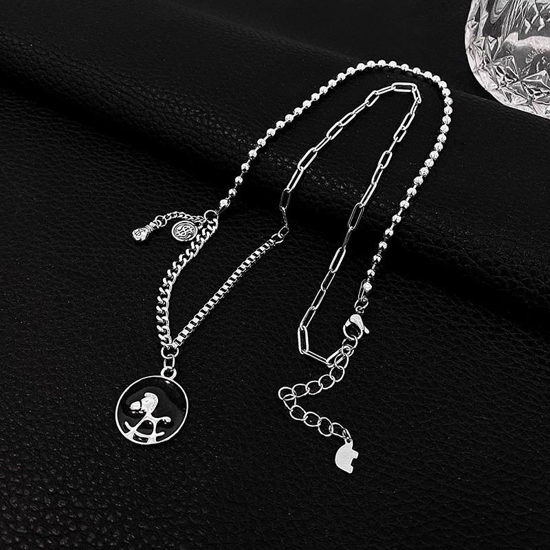 Женское ожерелье с подвеской в виде золотого слитка на удачу - Роскошная цепочка для свитера