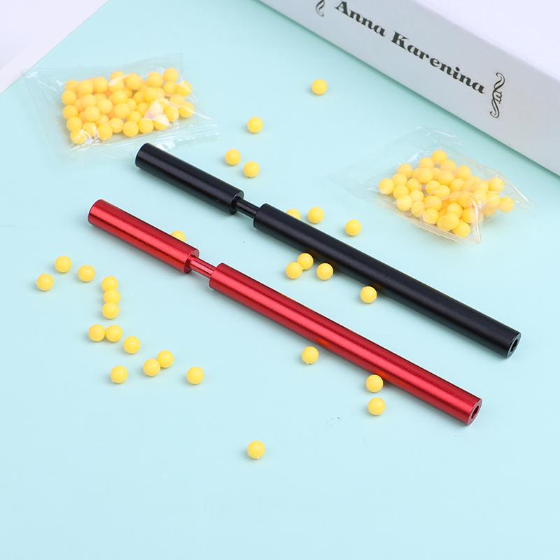 Мягкая пусковая установка для пинбола, потрескивающая трубка из сплава, безопасная и мягкая игрушка для стрельбы по пинболу