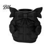 Student Desk Accessories Cute Bow Puffer Jacket Pen Holder, 3D Printed Desktop Organizer, Decorative Makeup Tool Organizer Brush Cup, Creative Storage