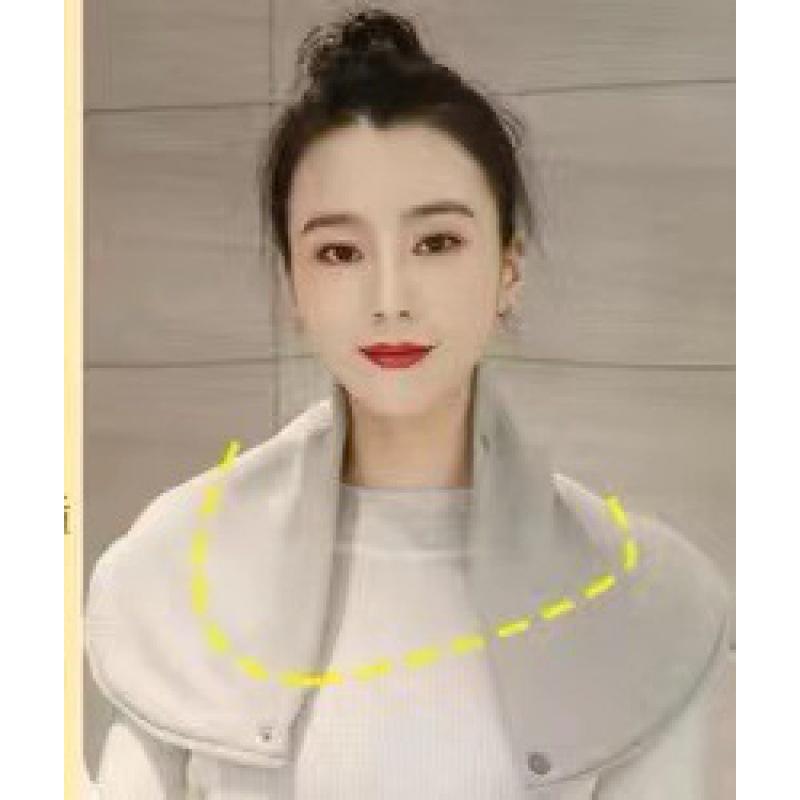 Unisex Winter Warm Plus Velvet Neck Scarf - Thick, Windproof & Versatile for Cycling