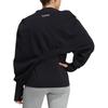 Adidas Im Cardigan Solid Color Soft Comfortable Casual Sports Long Sleeve Knit Sweater Women Tops Black HC3823
