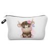 Женская косметичка с животным принтом для туалетных принадлежностей, органайзер для путешествий, 6763