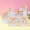 Unicorn Candy Box with Bow Gift Packaging Paper Bag Popcorn Box Unicorn Birthday Party Decor Kids Wedding Birthday Party Supply