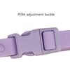 Водонепроницаемый ошейник для собак Macaron Color Регулируемый ошейник для домашних животных из ПВХ с прорезиненной тесьмой, прочный и долговечный для маленьких, средних и больших собак