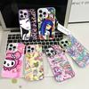 Модный бренд T-Tokidoki Чехол для телефона Цвет Серебристый Корпус Для LPhone 17 16 16e 15 14 13 12 11 Pro Max Plus