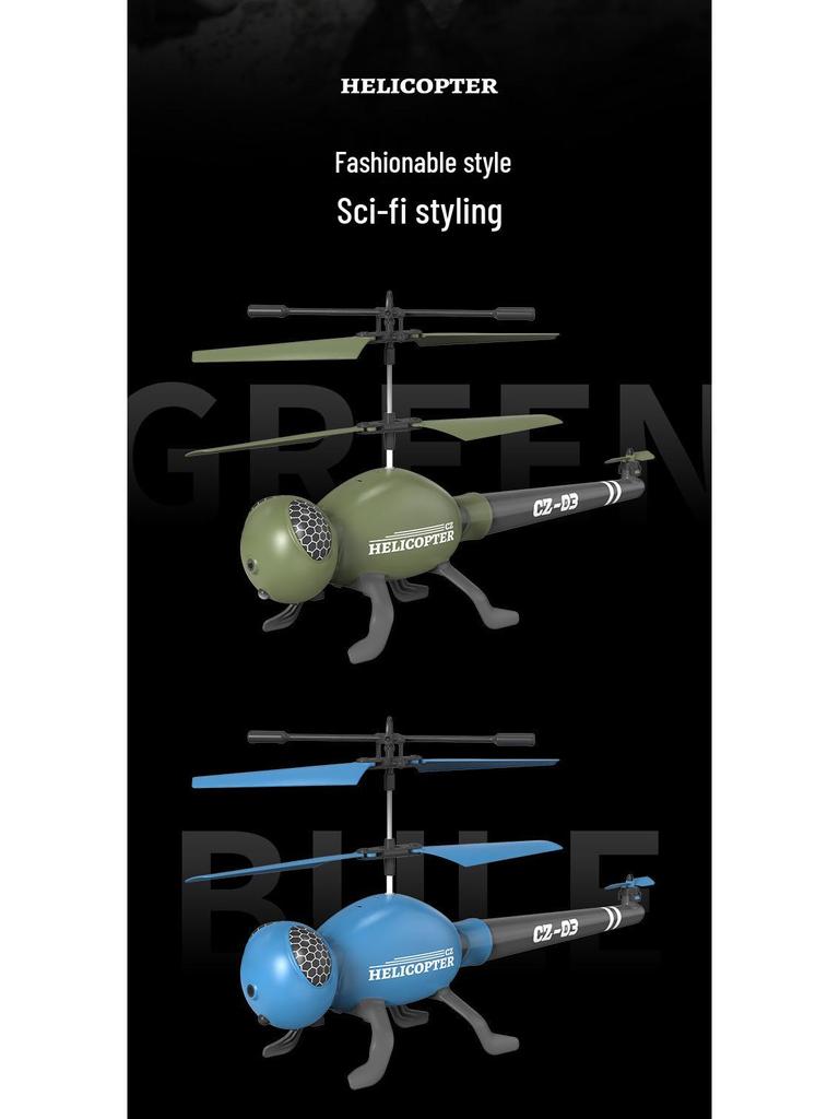 USB Rechargeable 3.5-Channel Remote Control Helicopter - Durable and Crash-Resistant Model Toy