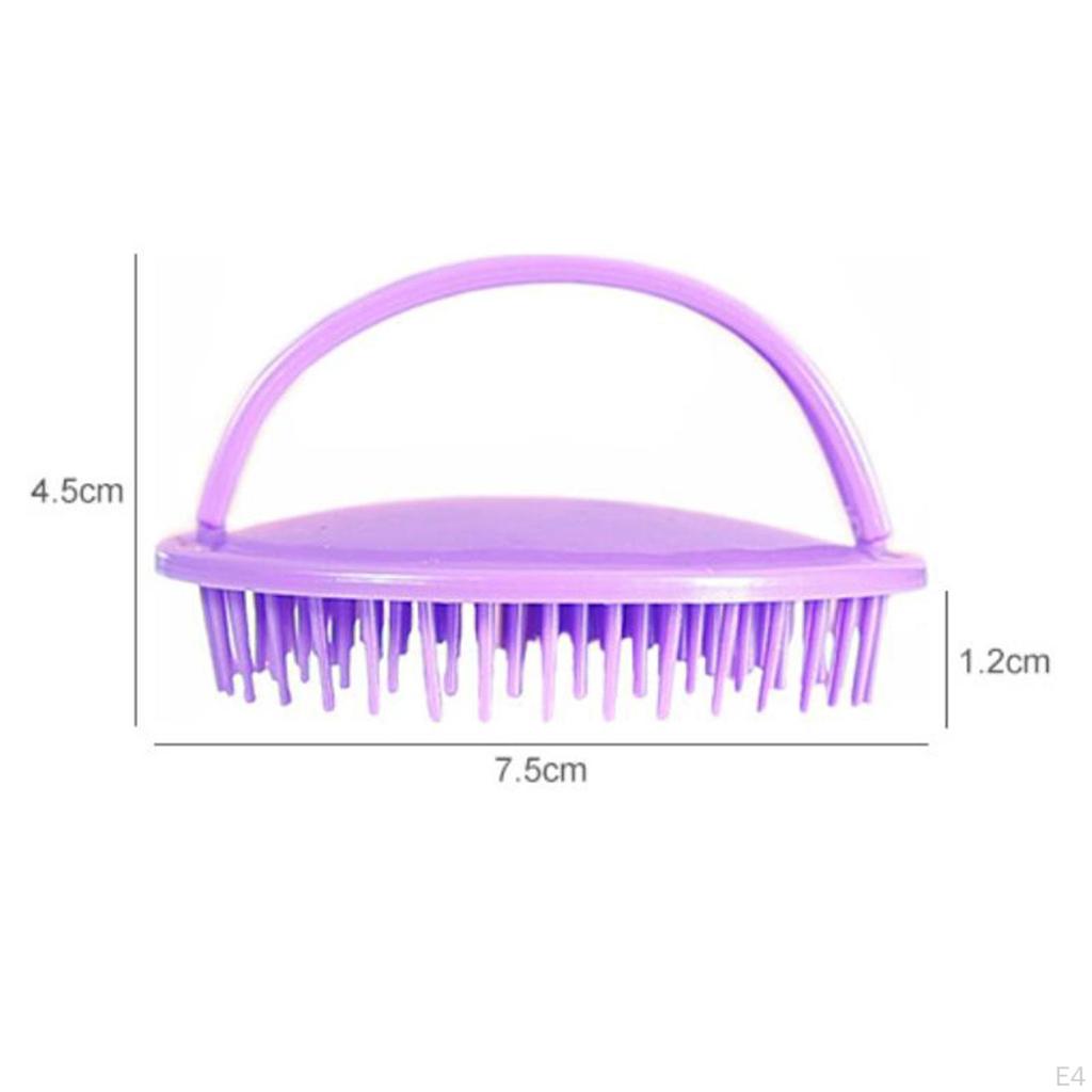 Hair Scalp Brush, Drop Resistant with Flexible Bristles for Men Women Pets Remove Dead Flaky Skin