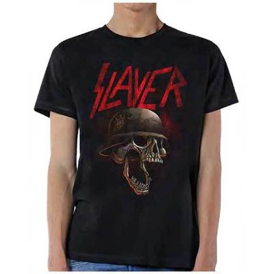 SLAYER Шлем Солдат Футболка S-M-L-XL-2XL Новый Официальный Мерч H3 Sportgear