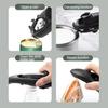 Heavy Duty Can Opener Manual Jar Lid Remover with Soft Touch Handle