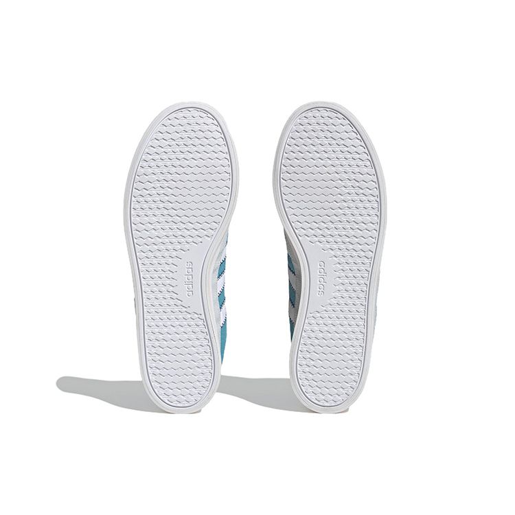 Adidas Neo City Canvas Hi Повседневные Нескользящие Прочные Полувысокие Кеды для Скейтбординга Унисекс Синие Белые Оранжевые HQ4620