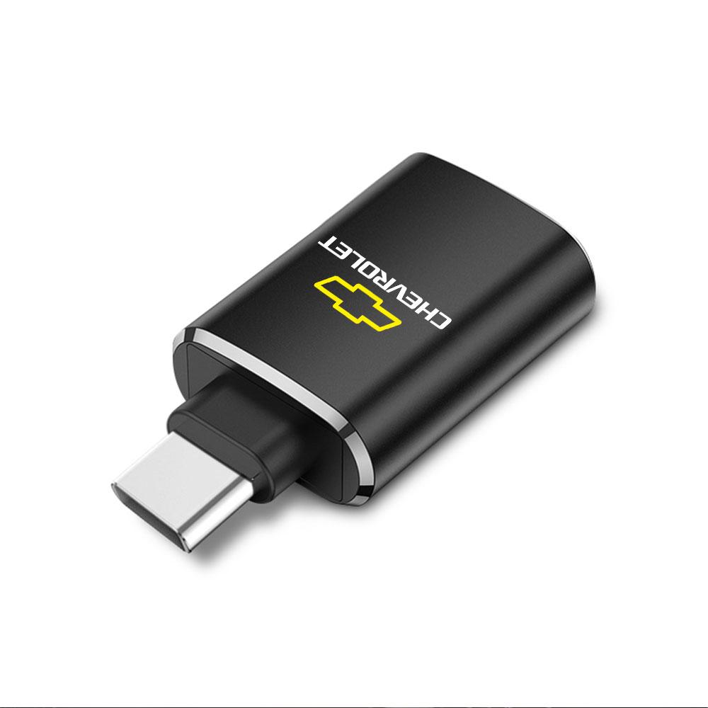 3.0 USB Type C Адаптер Конвертер Зарядка Телефона для Chevrolet Cruze Lacetti Sonic Spark Sail Aveo Captiva Malibu Trax Cobalt XL