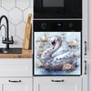 Personalised Noble Swan Kitchen Restaurant Hood Home Beautification Decoration Stickers
