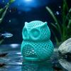 Underwater Cave for Shrimp Owl Fish Tank Hideout, Aquarium Cave, Hollow Decorative Hide Small Pets Betta Decoration Ornament