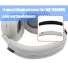 Washable Headband Protector For WH 1000XM6 Headphones Soft Headband Cushion Pad Comfort