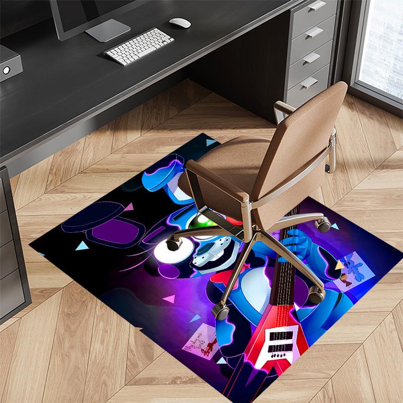 Five Nights at Freddy's Printed Absorbent Washable Carpet, Non-Slip Bathroom Mats, Kitchen Rugs, Yoga Mat,Living Room Entrance, Camping Picnic Rugs