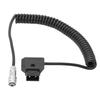 D Tap To 4K Spring Power Cord for Blackmagic Pocket Cinema Camera 4K  Gold Mount V Mount B