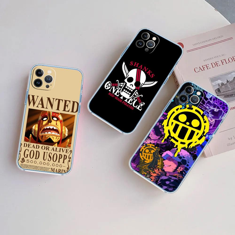One Piece LOGO Phone Case for Motorola Moto E13 E15 E20 E22 E22I E22S E30 E32 E40 E7 E7I G Plus Power Play Stylus G22 G14