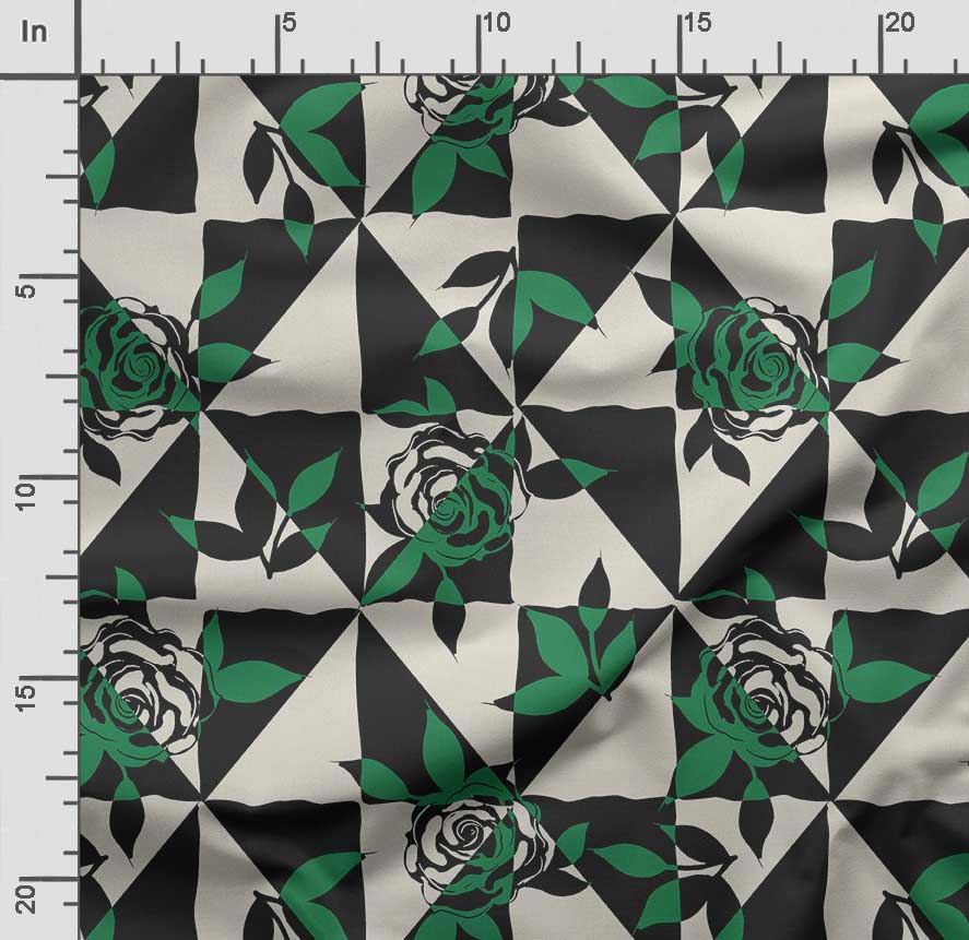 Soimoi Цветочный принт, хлопковый батист, ткань для квилтинга, продаваемая во дворе, хлопчатобумажная ткань средней плотности шириной 42 дюйма,