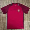 Portugal Retro Football Jersey Short Sleeve Sports Training Shirt Men Women Cycling Running
