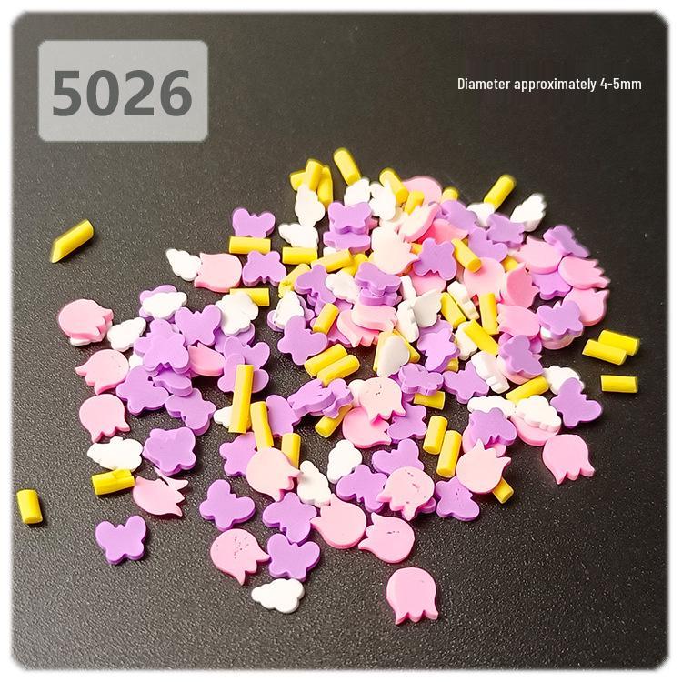 Yaleduo DIY Фруктовые полимерные слайсы для слайма, поделок и декора для нейл-арта