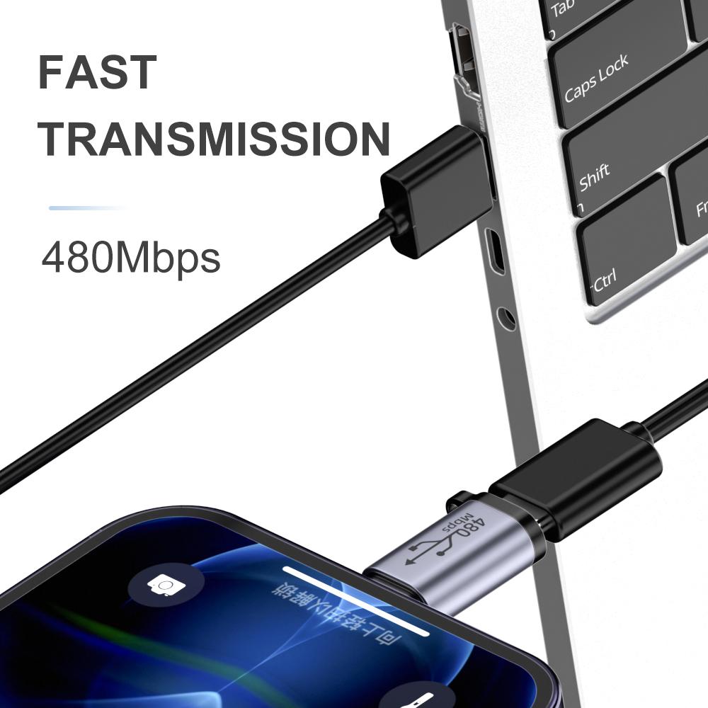 2 шт. Micro USB Female To Type C/Mini USB Connector Type C Female To Micro USB/Mini USB Converter 480 Мбит/с для телефона/планшета/ПК