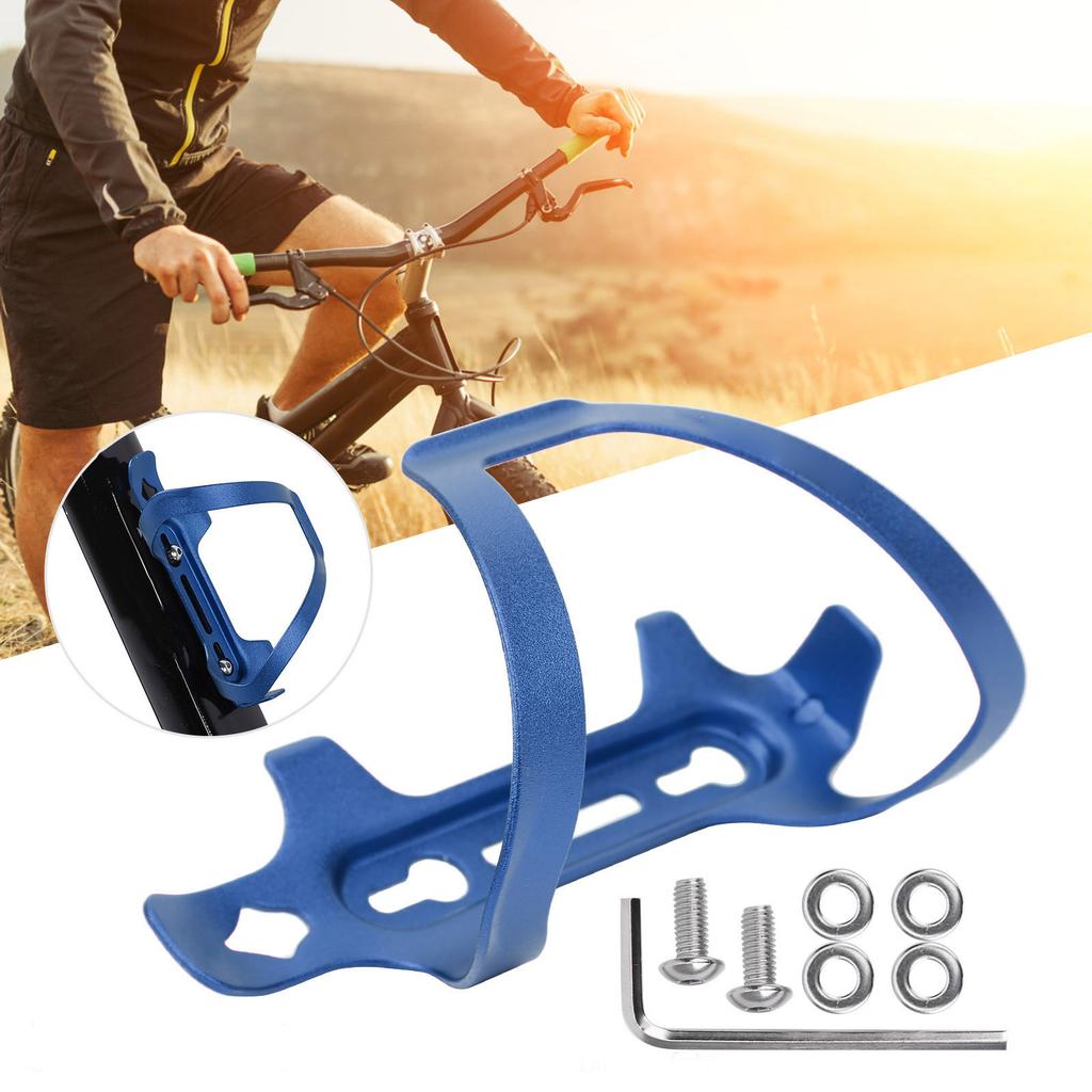 ZTTO Велосипедный держатель для бутылки Универсальный кронштейн для стакана воды Легкий алюминиевый сплавСиний