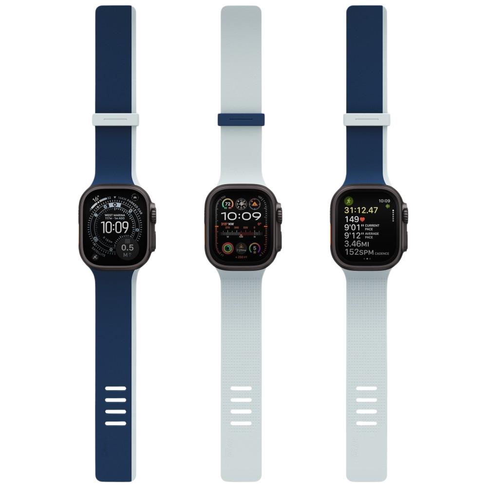 UNIQ Revix IV Premium Strap for Apple Watch 49/46/45/44mm Edition Reversible Magnetic Navy-Blue
