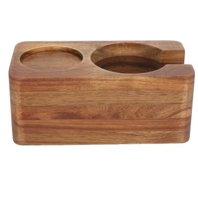 58 мм подставка для кофе, деревянная стабильная, долговечная, держатель Protafilter, станция для трамбовки для дома