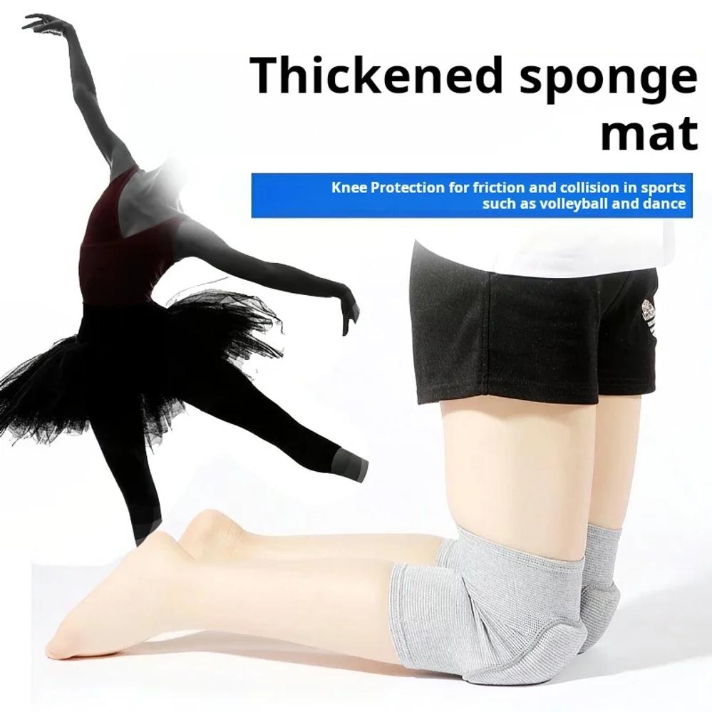 Защитные спортивные наколенники для мужчин, женщин, детские наколенники, наколенники, танцы, йога, волейбол, футбол, велоспорт, теннис, 1 пара