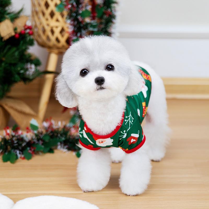 1PC Sweatshirt Cute Pullover For Small Medium Dogs Holiday Gifts Winter Dog Clothes Christmas