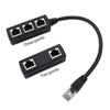 Extension LAN Ethernet RJ45 Connector Network Connector RJ45 Splitter Extender Adapter Cable