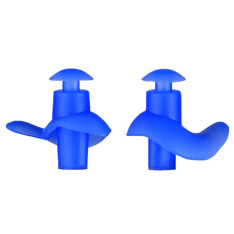 1 пара прочных затычек для ушей, классические портативные текстурированные водонепроницаемые мягкие затычки для ушей