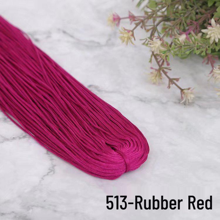 1mm Fine Ice Silk Crochet & Knitting Thread – Ideal for DIY Bags, Sandals, or Summer Hats
