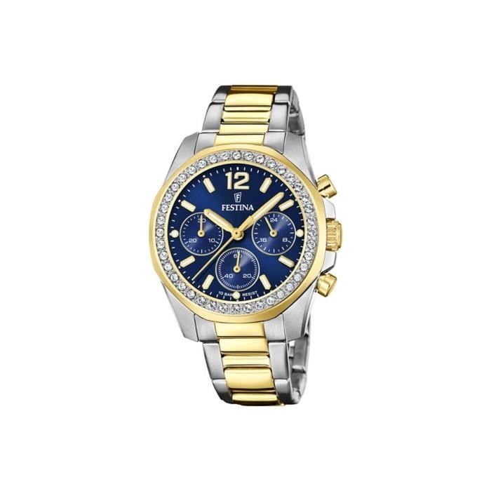 Montres - Festina - F20607/2 - Élégante - Quartz - Résistante À L'eau