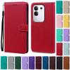 For Vivo Y29 Case Wallet Leather Flip Cover For Vivo Y29 Case Soft TPU Silicone Book Cover Phone Fundas Coque Etui
