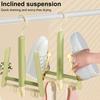 Shoes Drying Rack with 360-Degree Rotating Hook Strong Load-Bearing Windproof Insoles Clip Clothing Rack Hanger