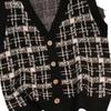 Early Spring French Short Knitted Vest Cardigan with Versatile Temperament for Women