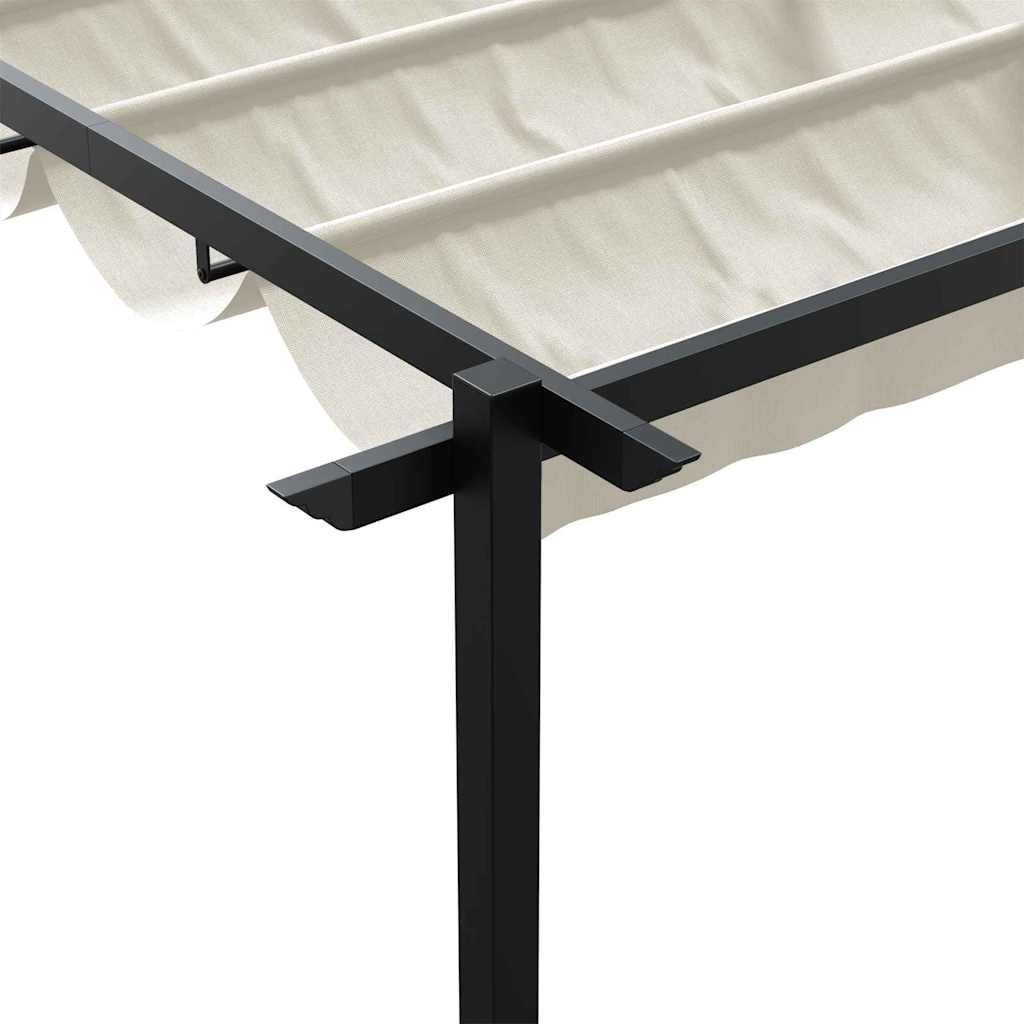 Pavilion 300 x 300 x 200 cm Cream Polyester