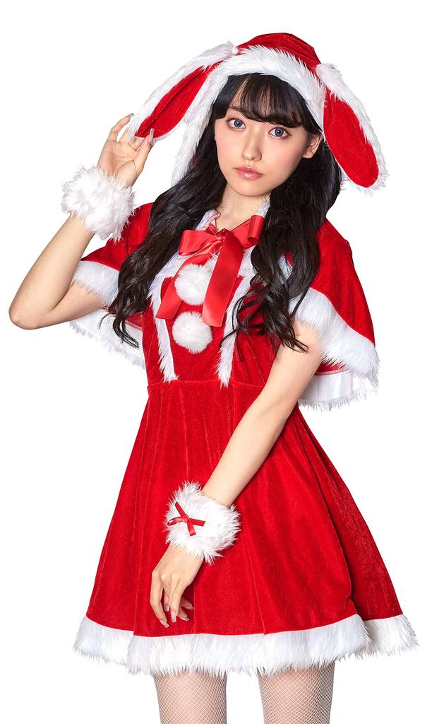 Clearstone Miminoel Косплей Рождественский Кролик Накидка Санта S Красный Женский