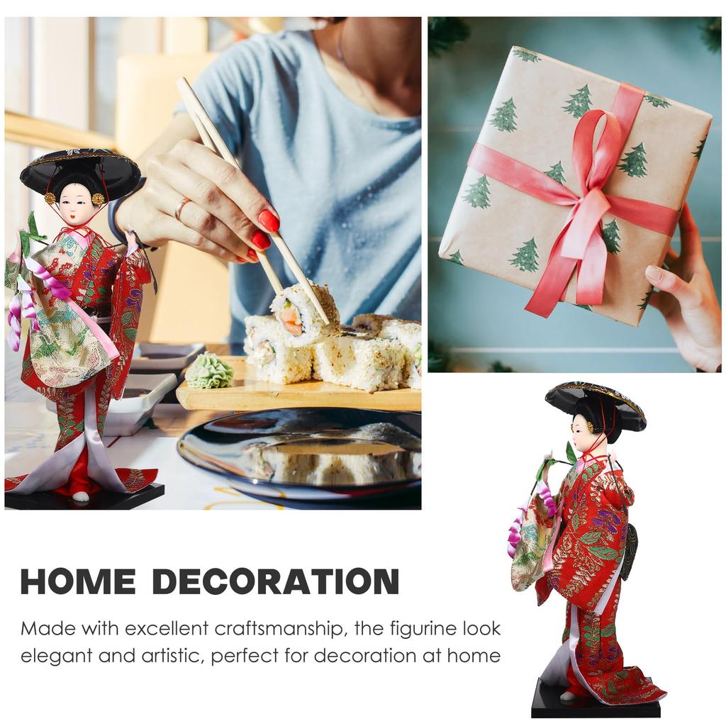 VORCOOL японская кукла гейша кукла танец майко японский сувенир подарок статуэтка 30см