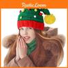 Winter Tree Christmas Beanie Knitteds Fashion Fabric Extra Warm Hatsupplies